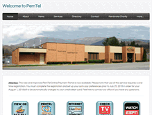 Tablet Screenshot of pemtel.com